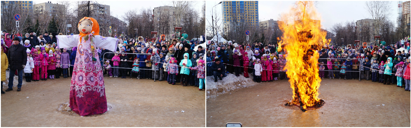 26 февраля 2017 - «Широкая Масленица» на «Пешеходной зоне» на ул. Победы